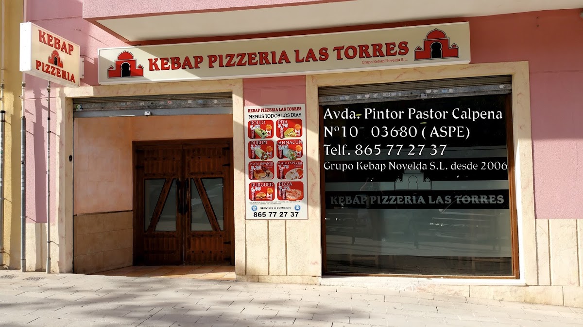 Noodles Kebap Pizzeria Las Torres Aspe